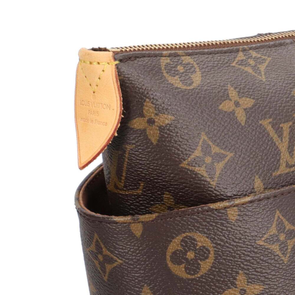 LOUIS VUITTON Authentic Brown Monogram Tote Bag - Picture 10 of 12